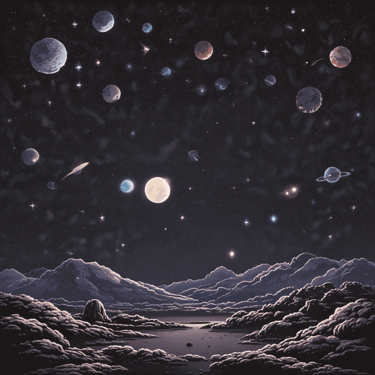 Electric Space Jump game banner