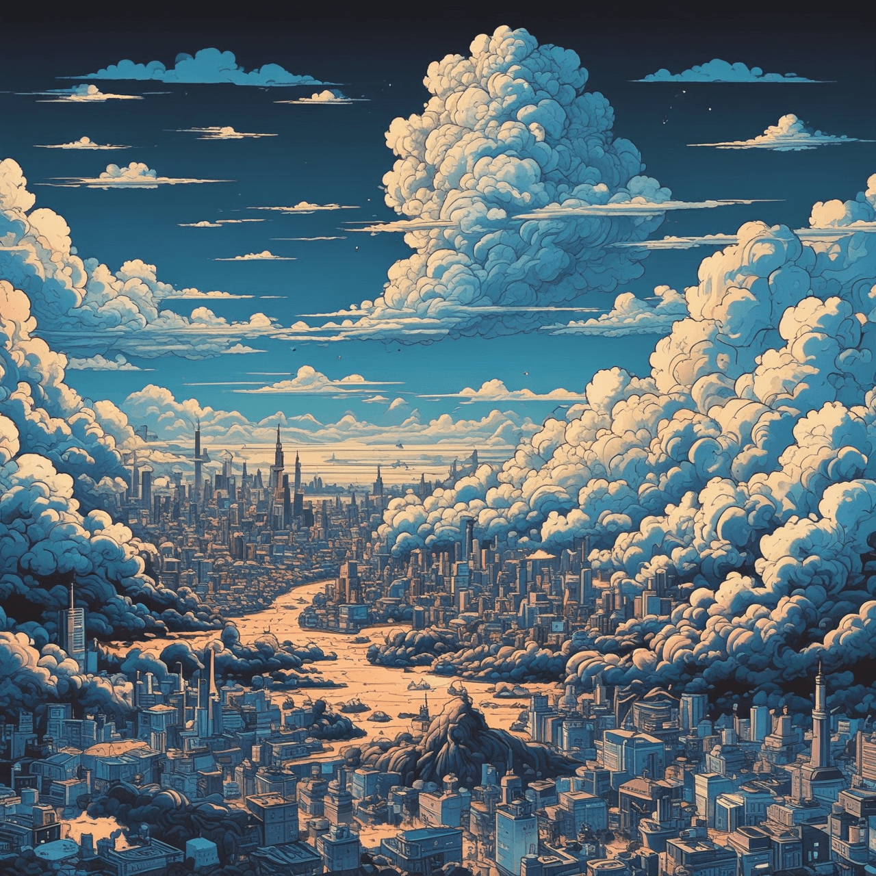 جسر الغيوم: تحدي التلوث game banner