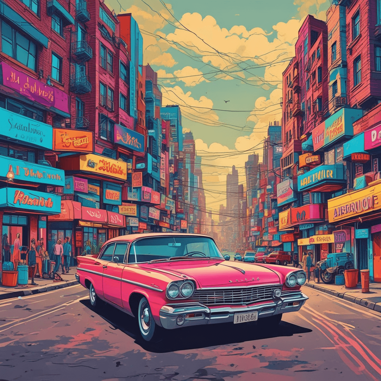 Corrida Gramatical Psicodélica game banner