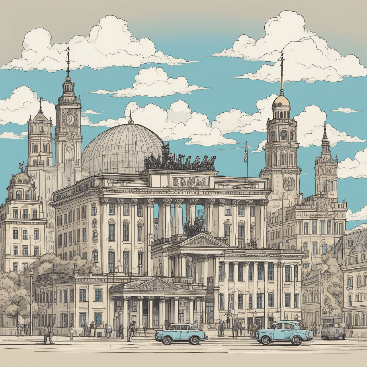 Jetpack Quiz Adventure: Deutsches Reich game banner