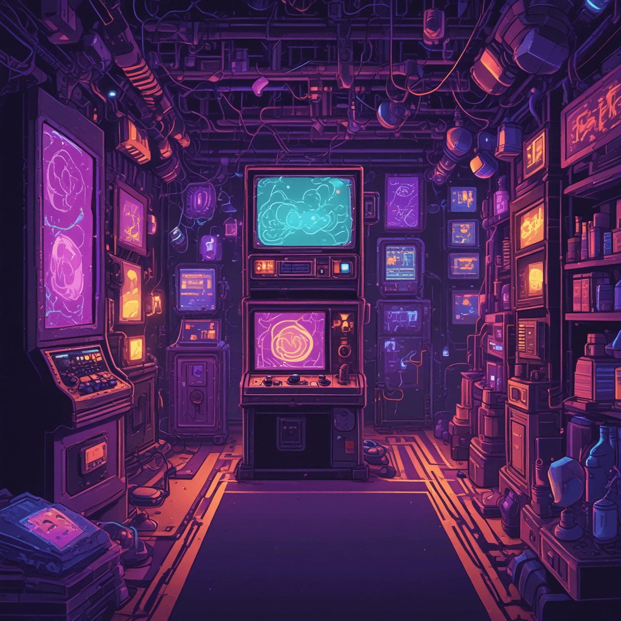 Electro-Run Quiz game banner