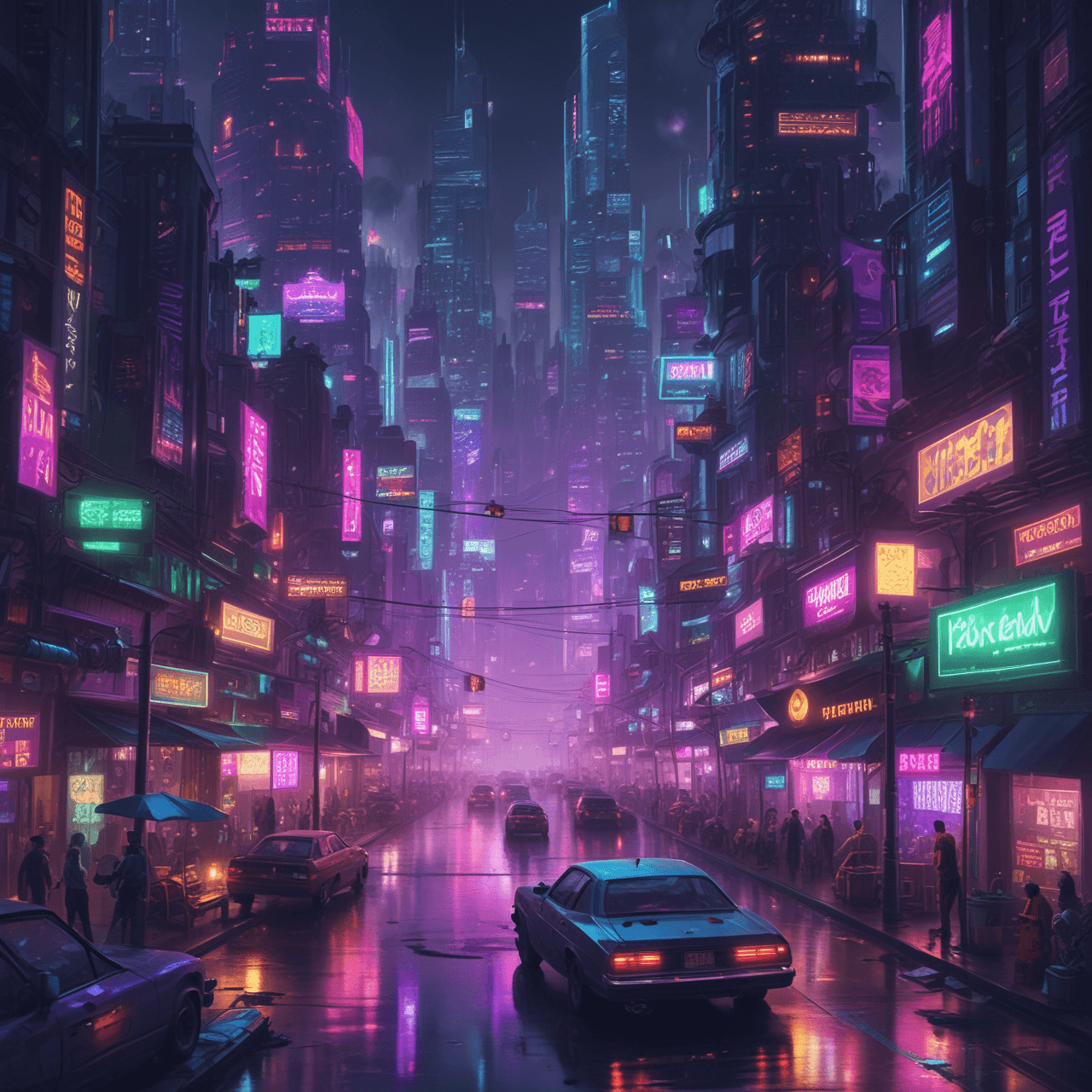 Lexicon Defenders: Cyberpunk Edition game banner