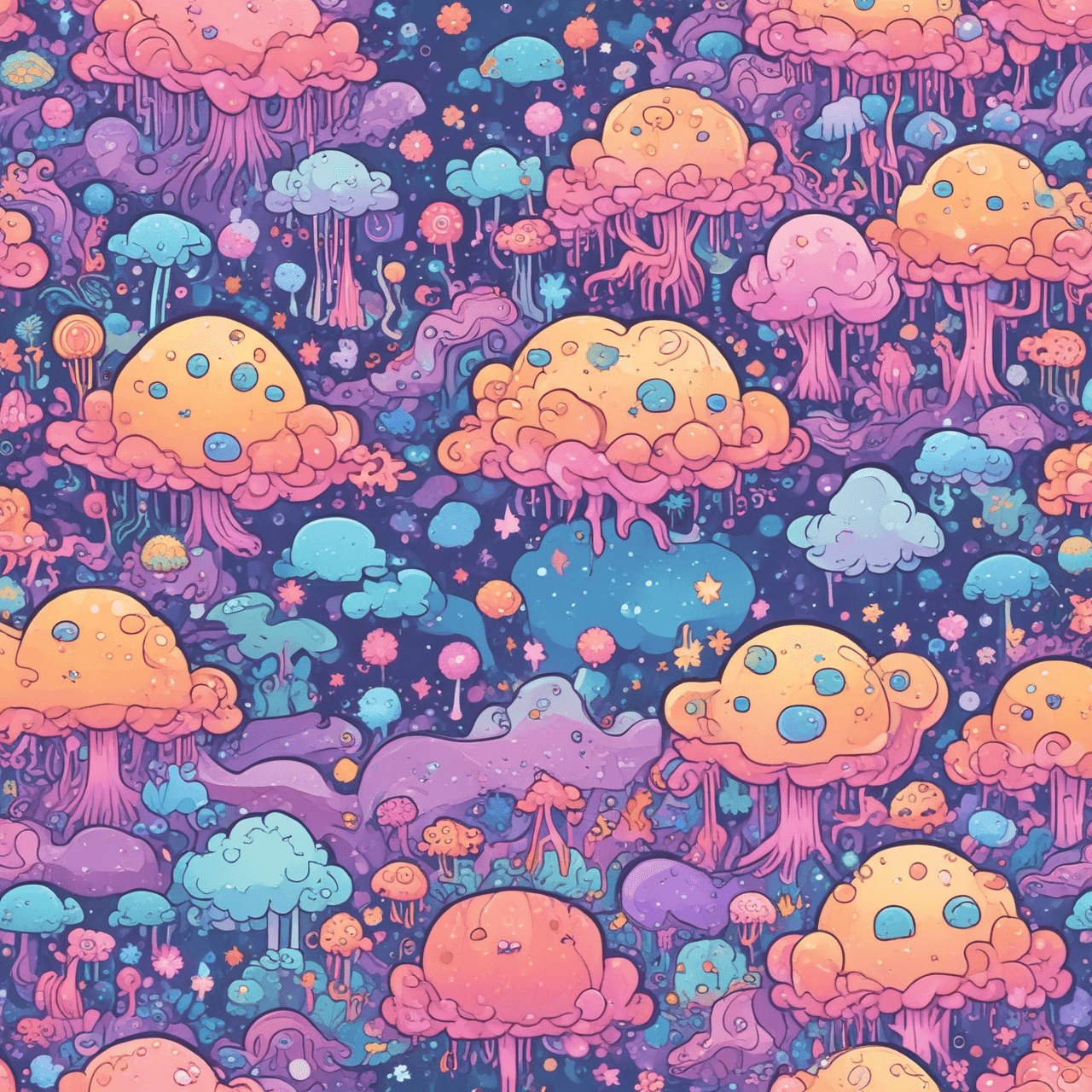 Kawaii Cell Dash game banner