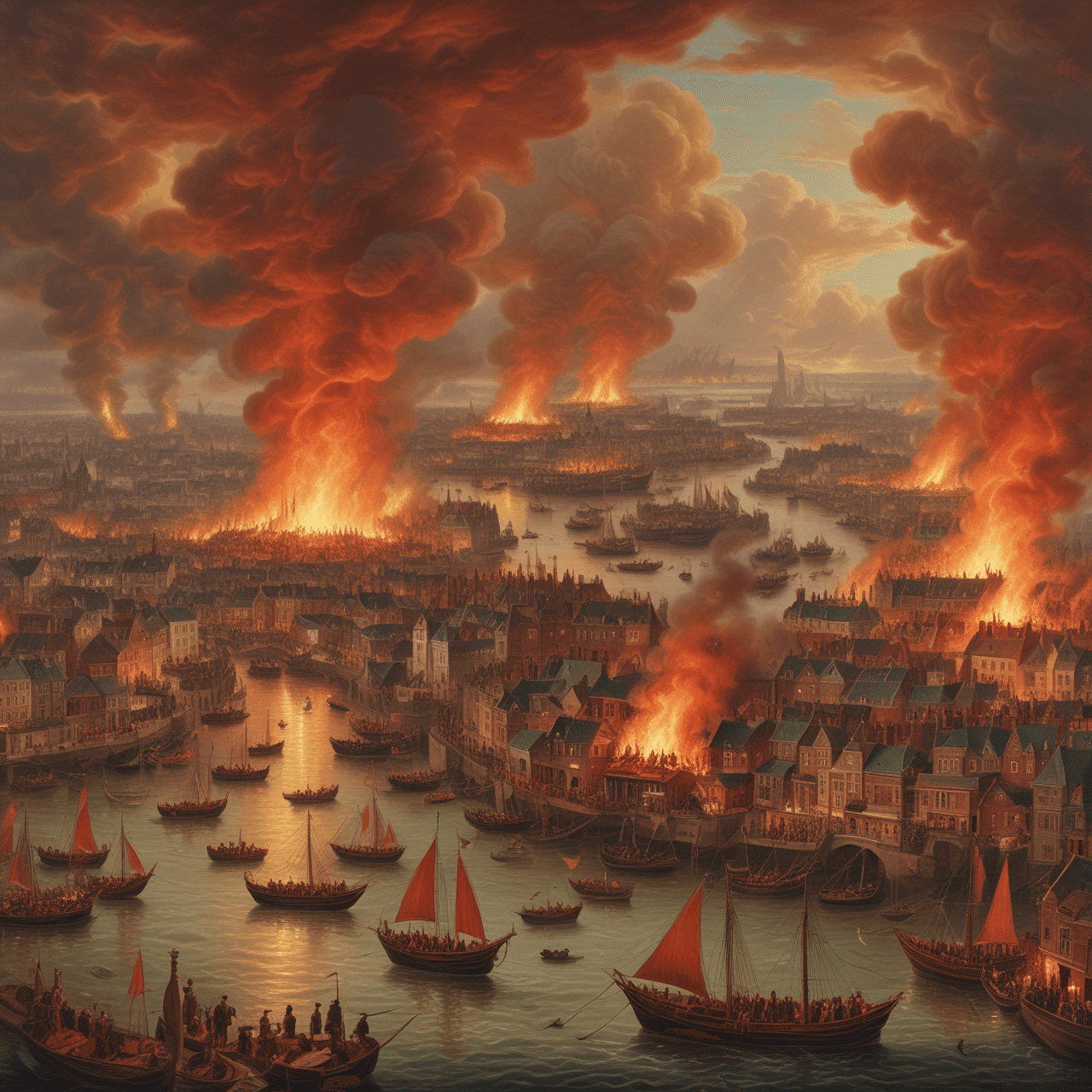 Great Fire Quiz Run game banner