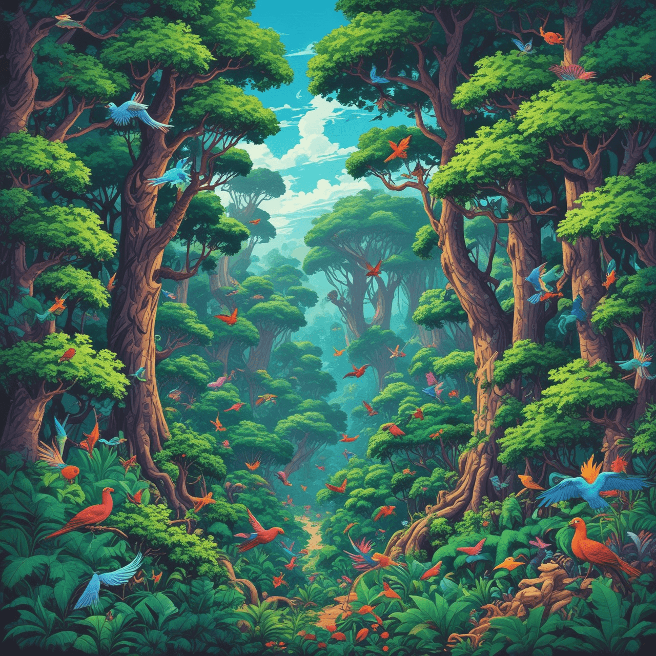 Zoology Cloud Hop game banner