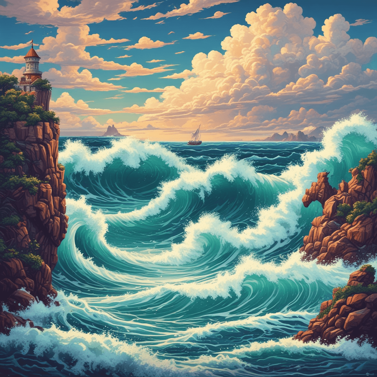 Wave Physics Dash game banner