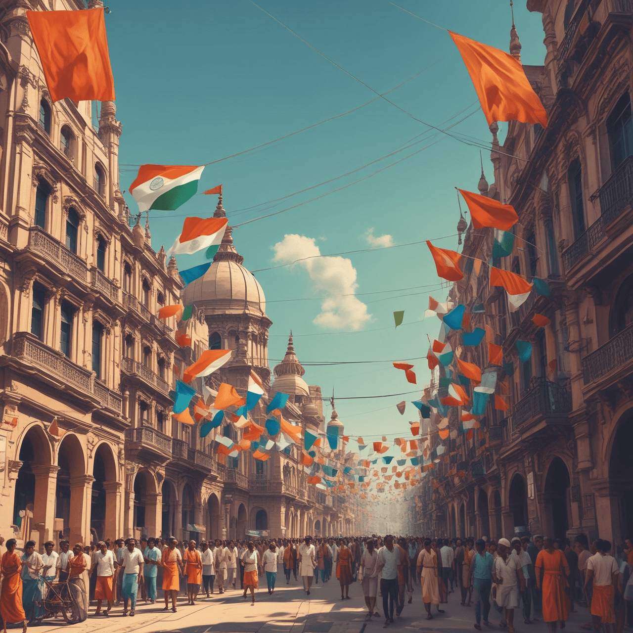 Indian Independence Dash game banner