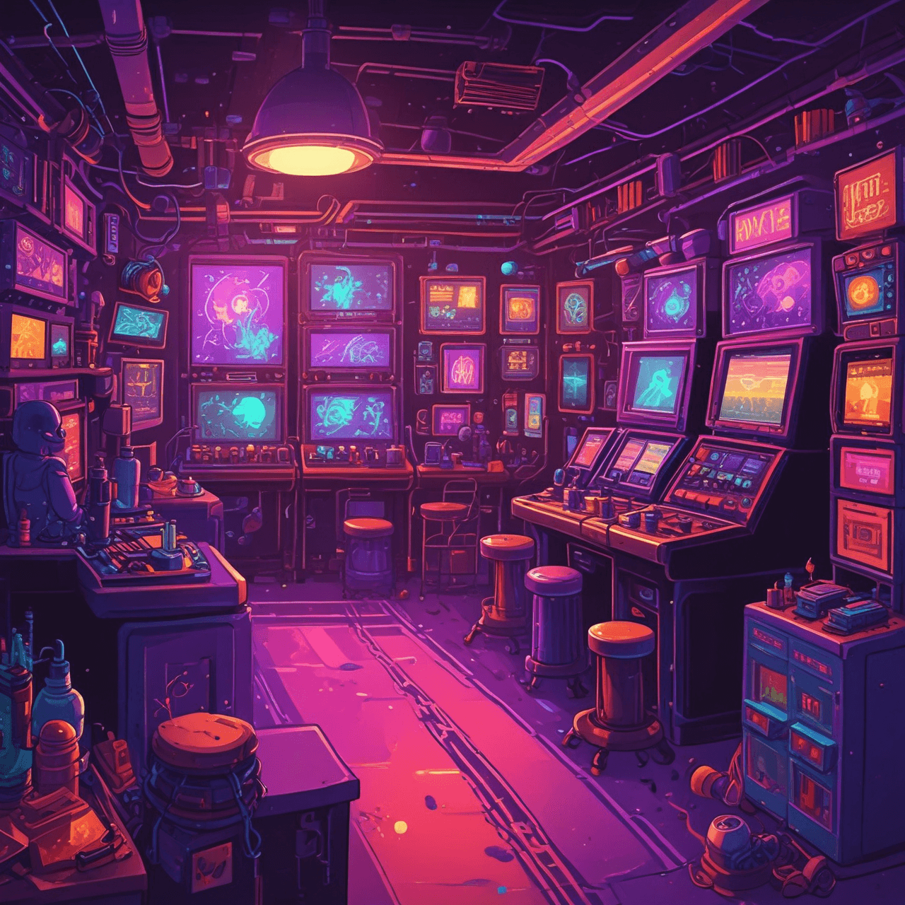 Atomic Jetpack Adventure game banner