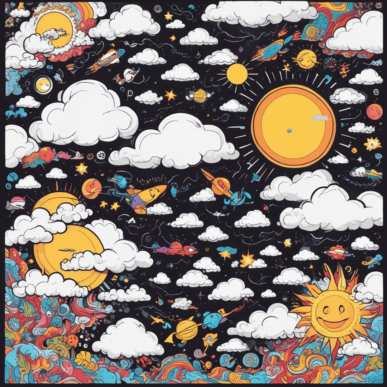 Grammar Cloud Hop game banner