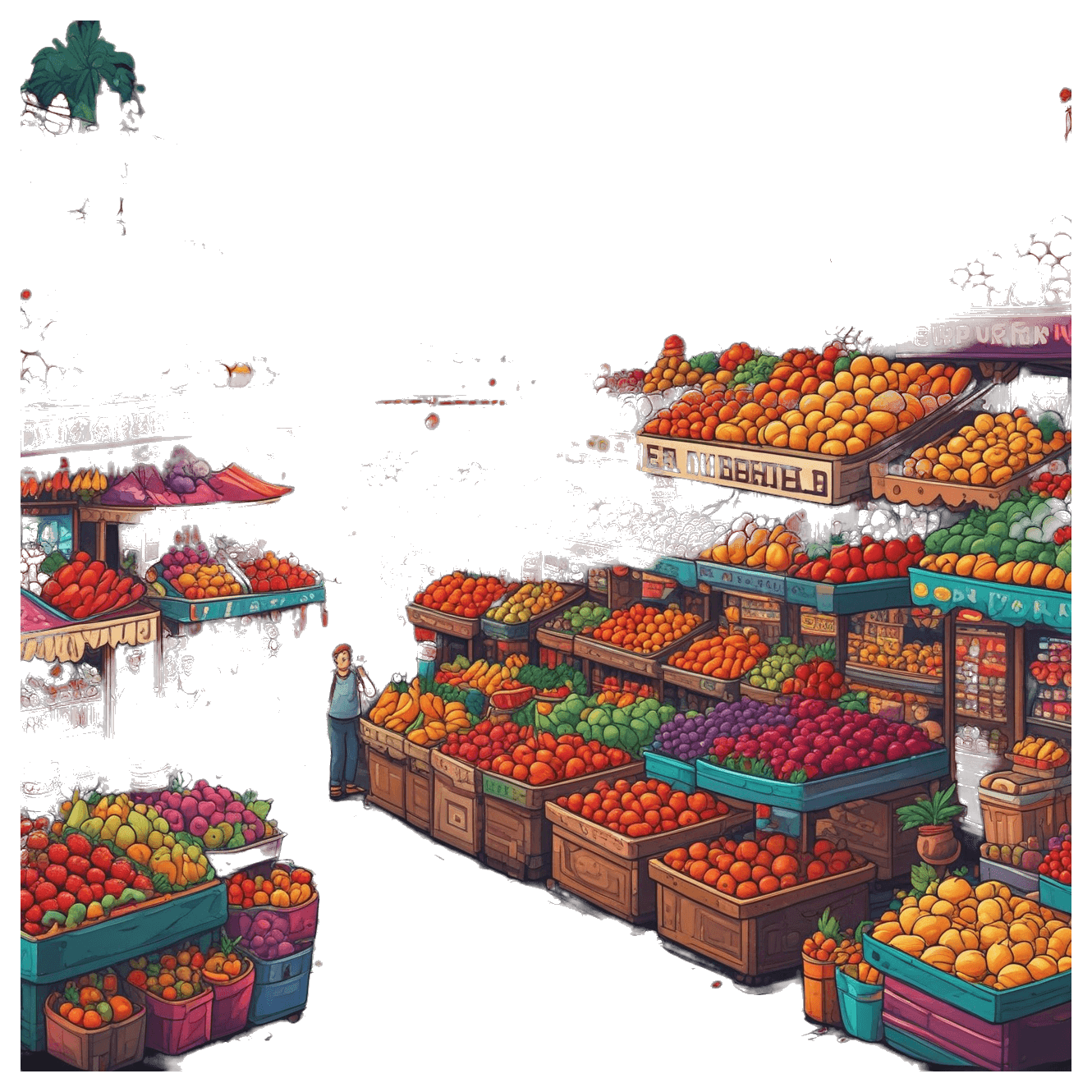 Fruit Frenzy Race game banner