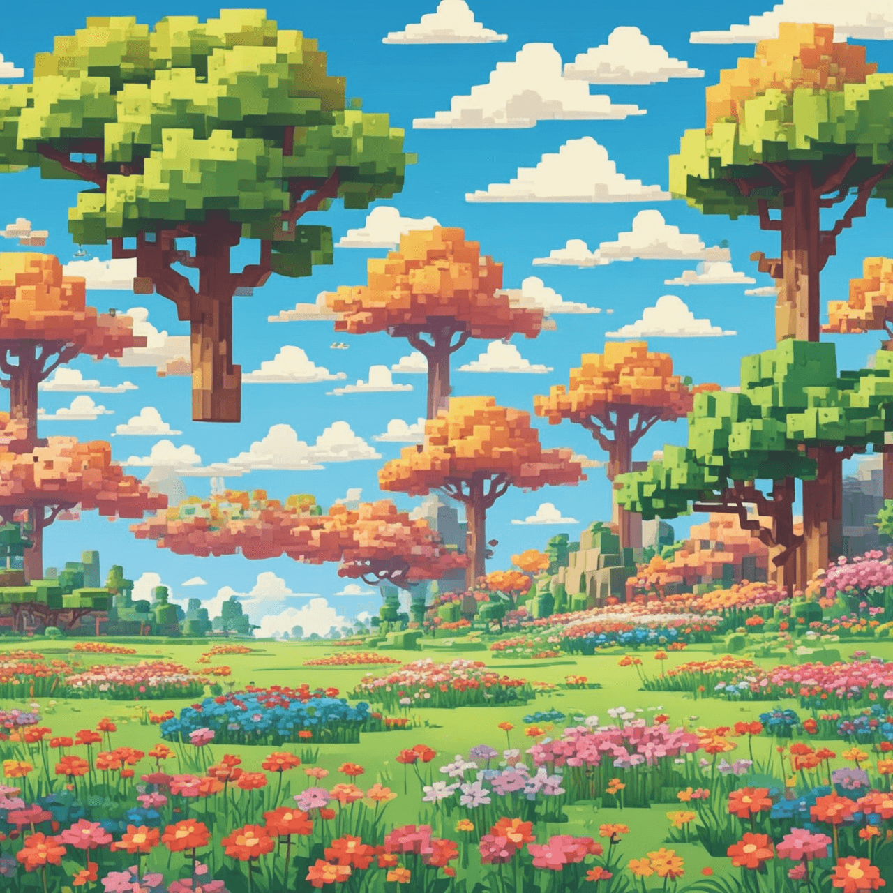 Blocky Rounding Quest game banner