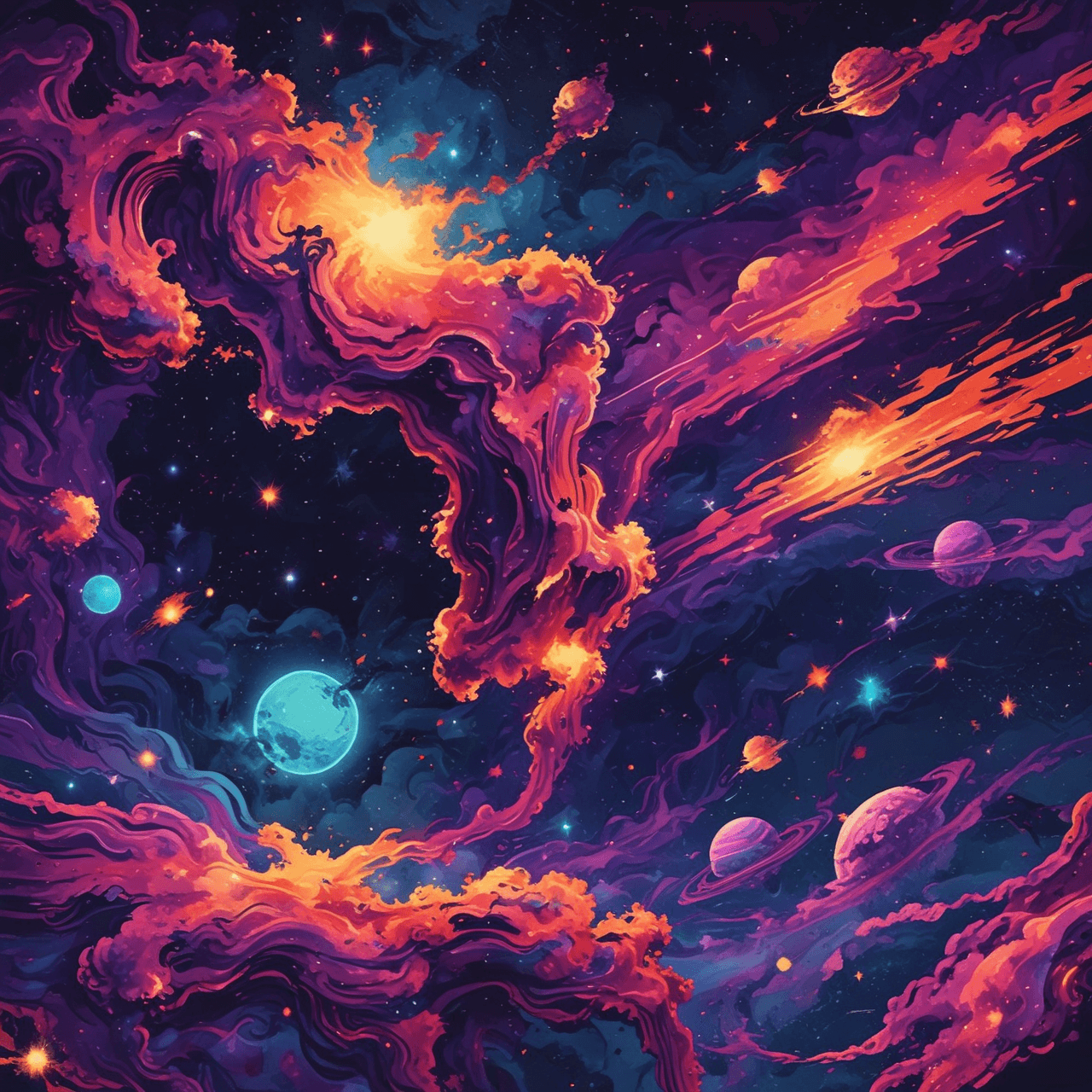 Cosmic Africa Quiz game banner