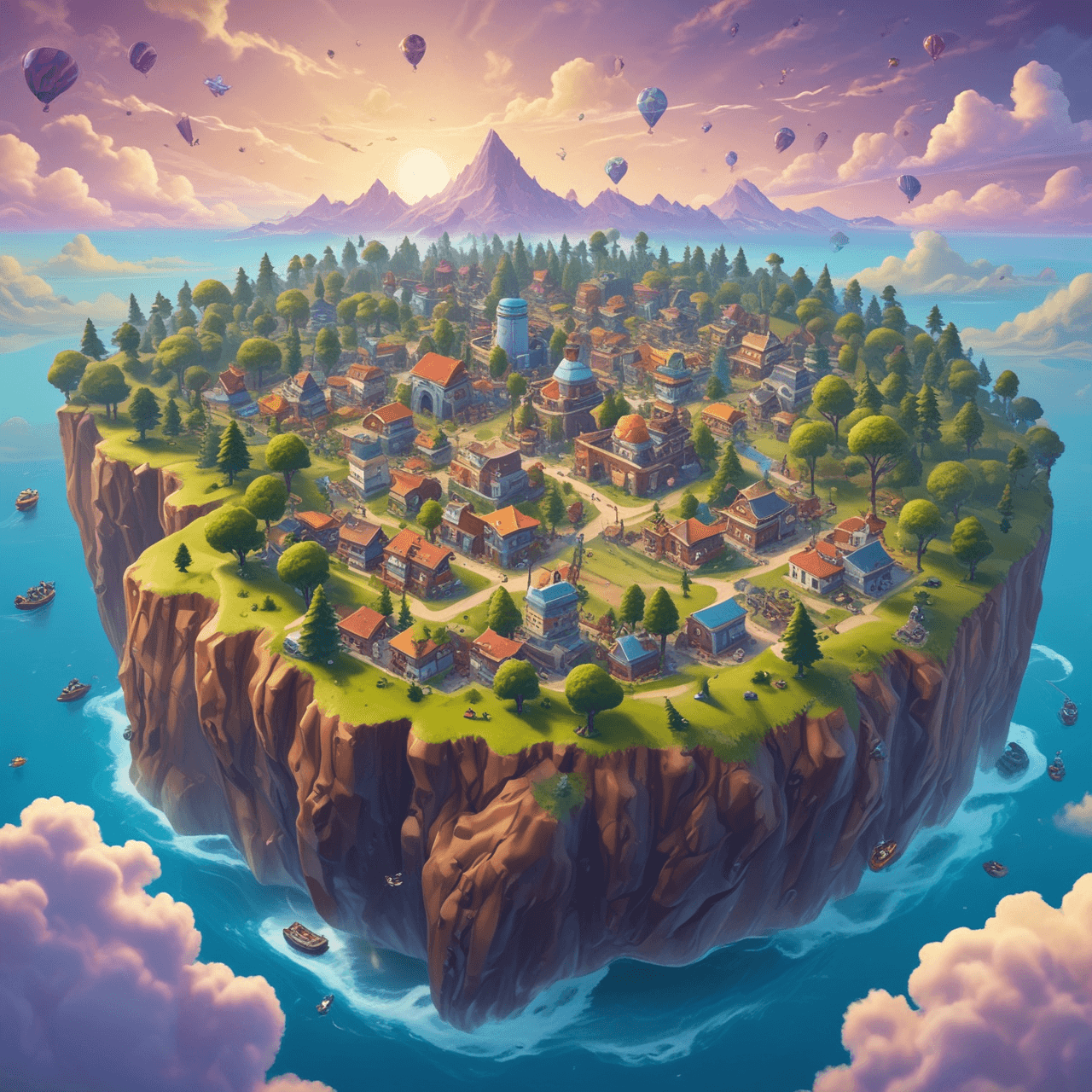 Fortnite Wolkenbrücke game banner