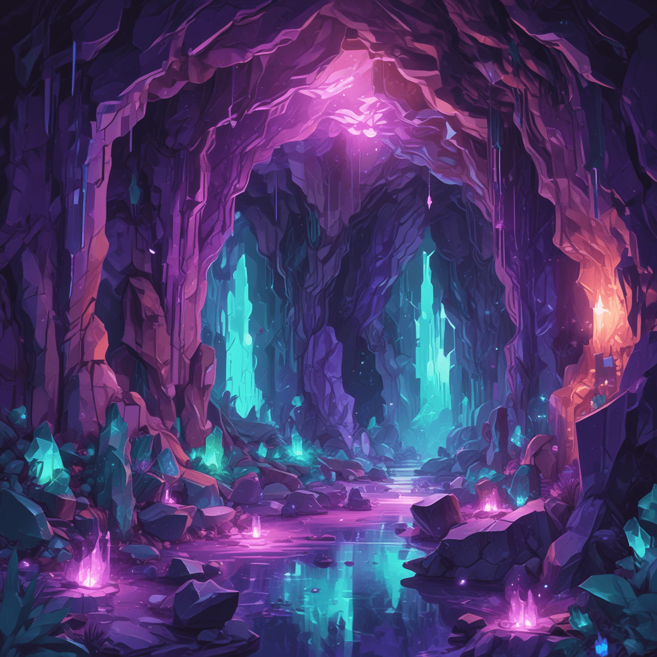 Crystal Properties Run game banner