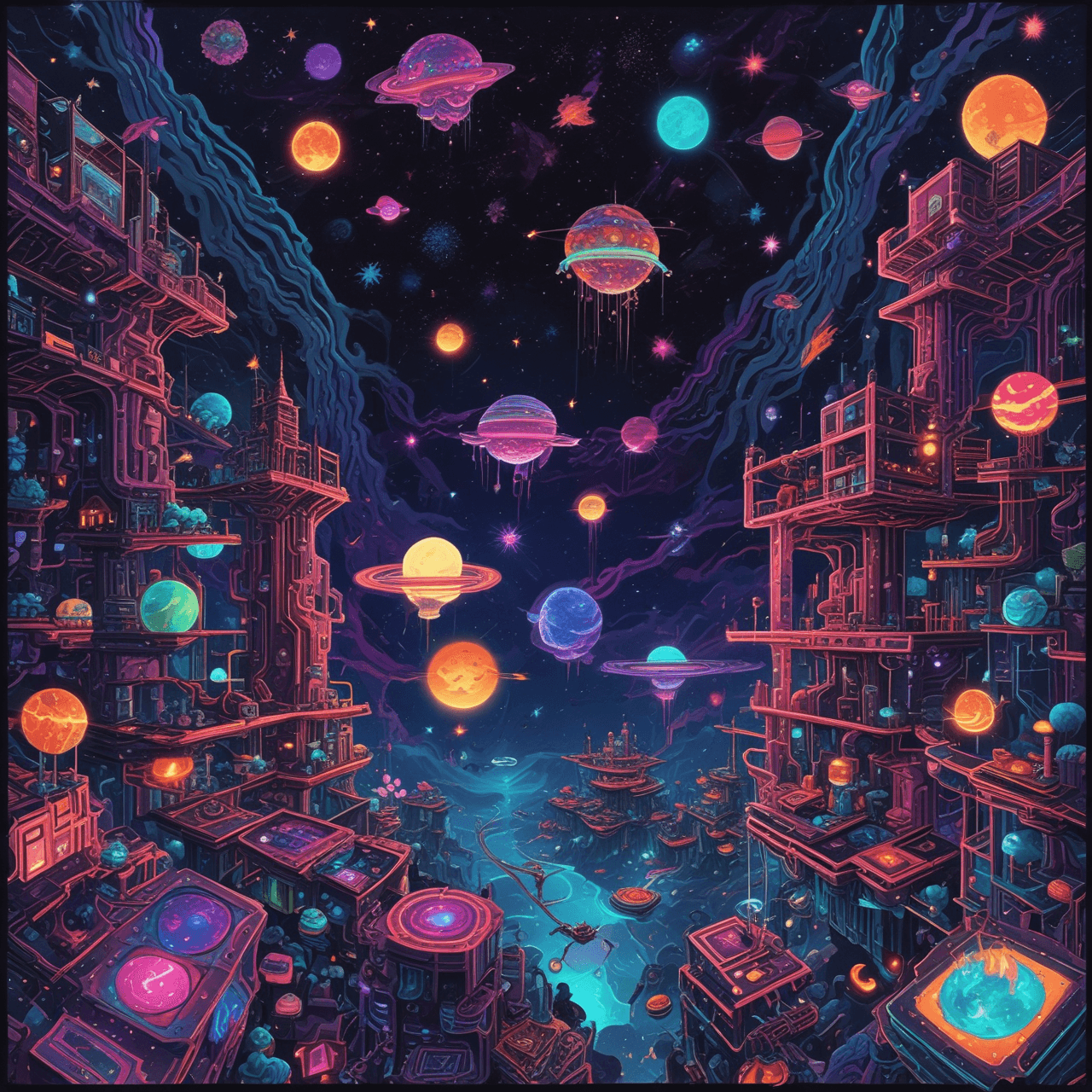 Cell Cycle Space Bridge game banner