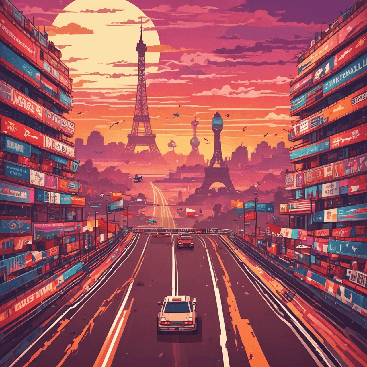 Flag Sprint game banner