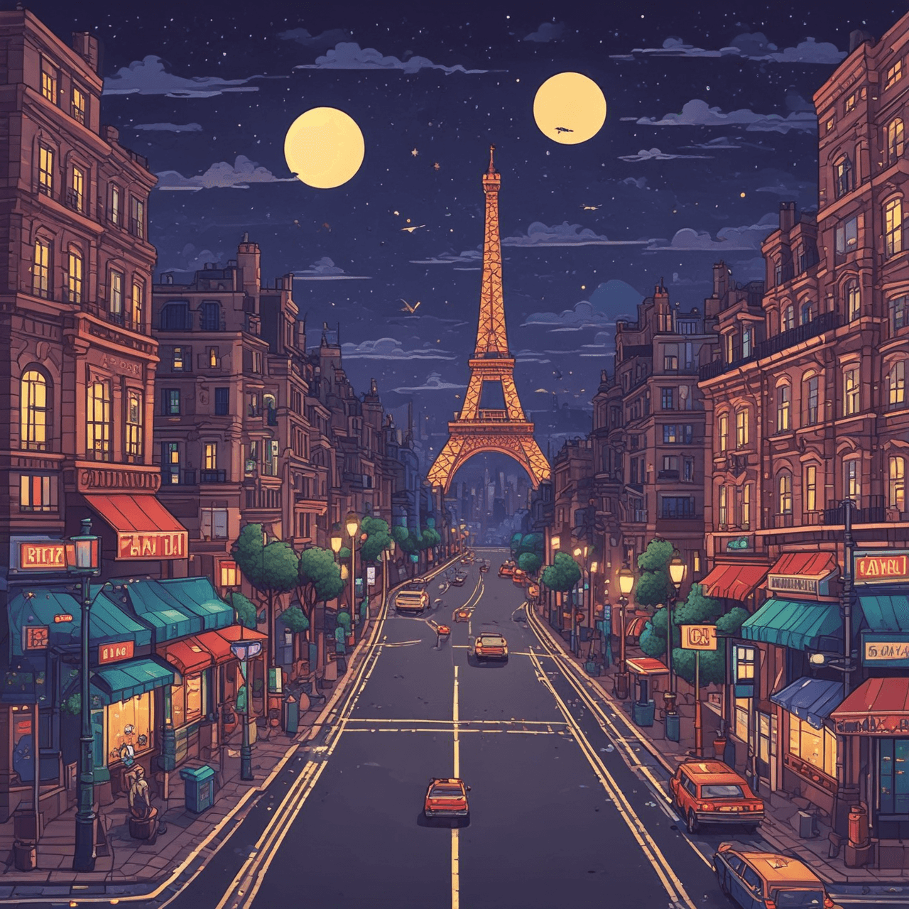 Parisian Pursuit game banner