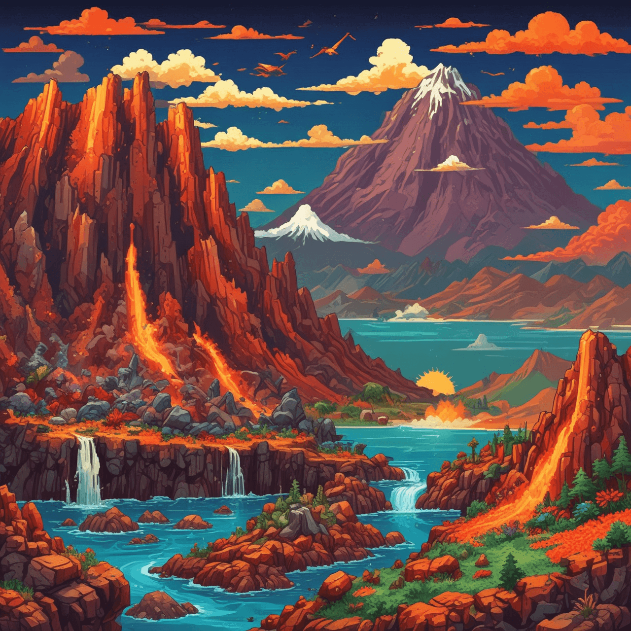 Rock Cycle Runner game banner