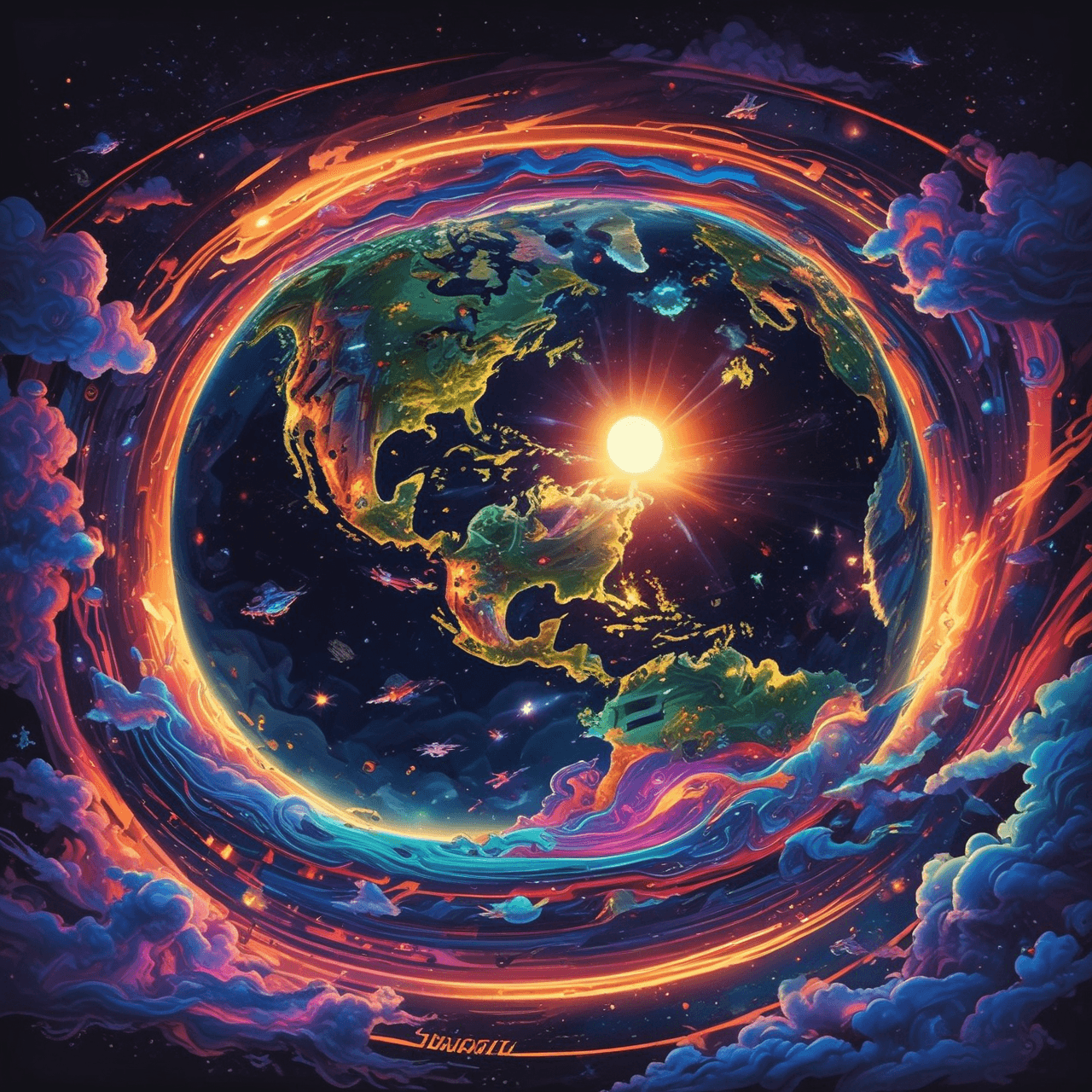 Science Cloud Hop game banner