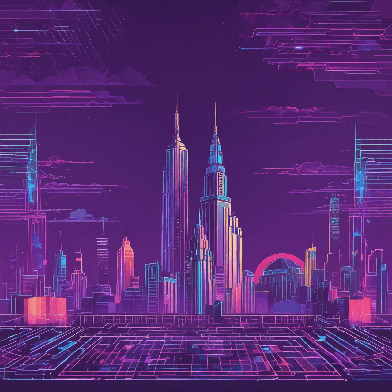 Civics Jetpack Blast: 80s Edition game banner