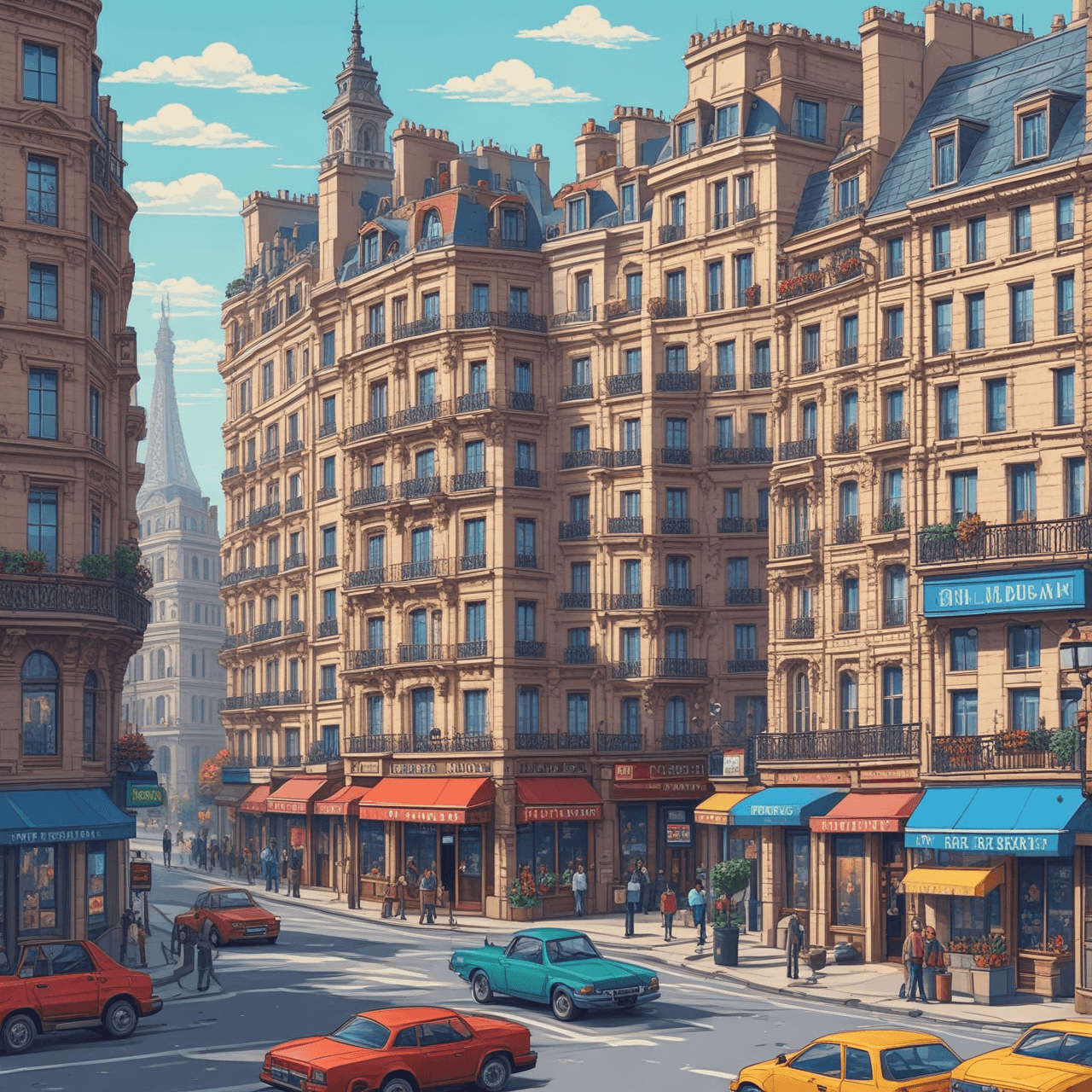 French Tense Runner game banner