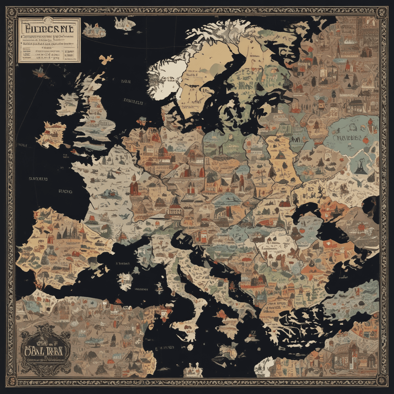 Nationalism Run: Europe game banner