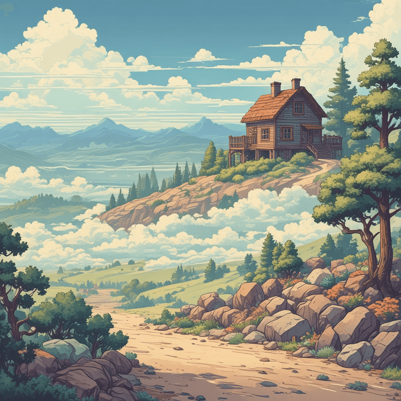 Red Chief's Cloud Caper game banner