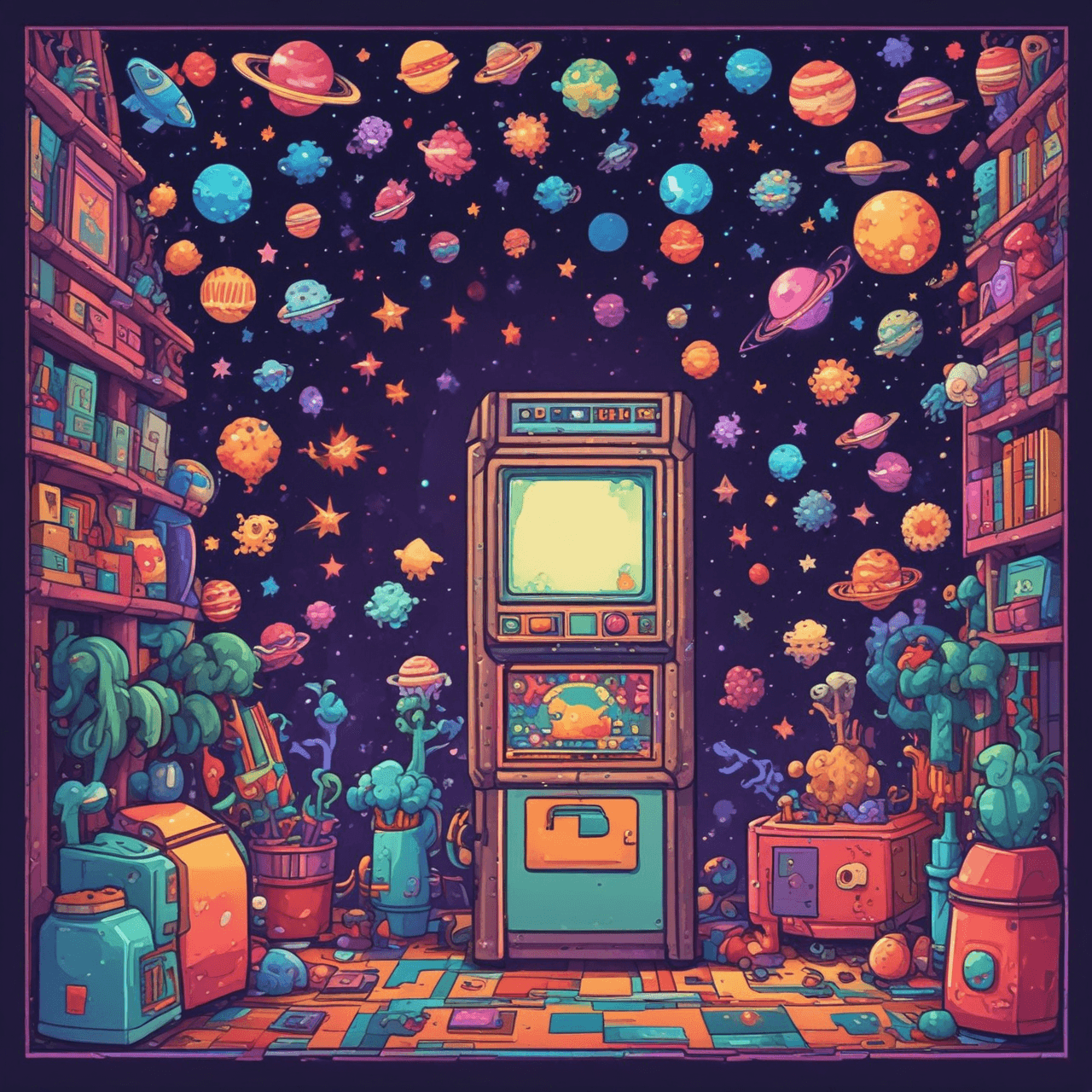 Poolbeer Ruimtesprong game banner