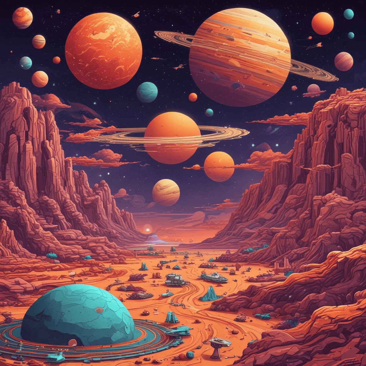 Sonnensystem-Lauf game banner