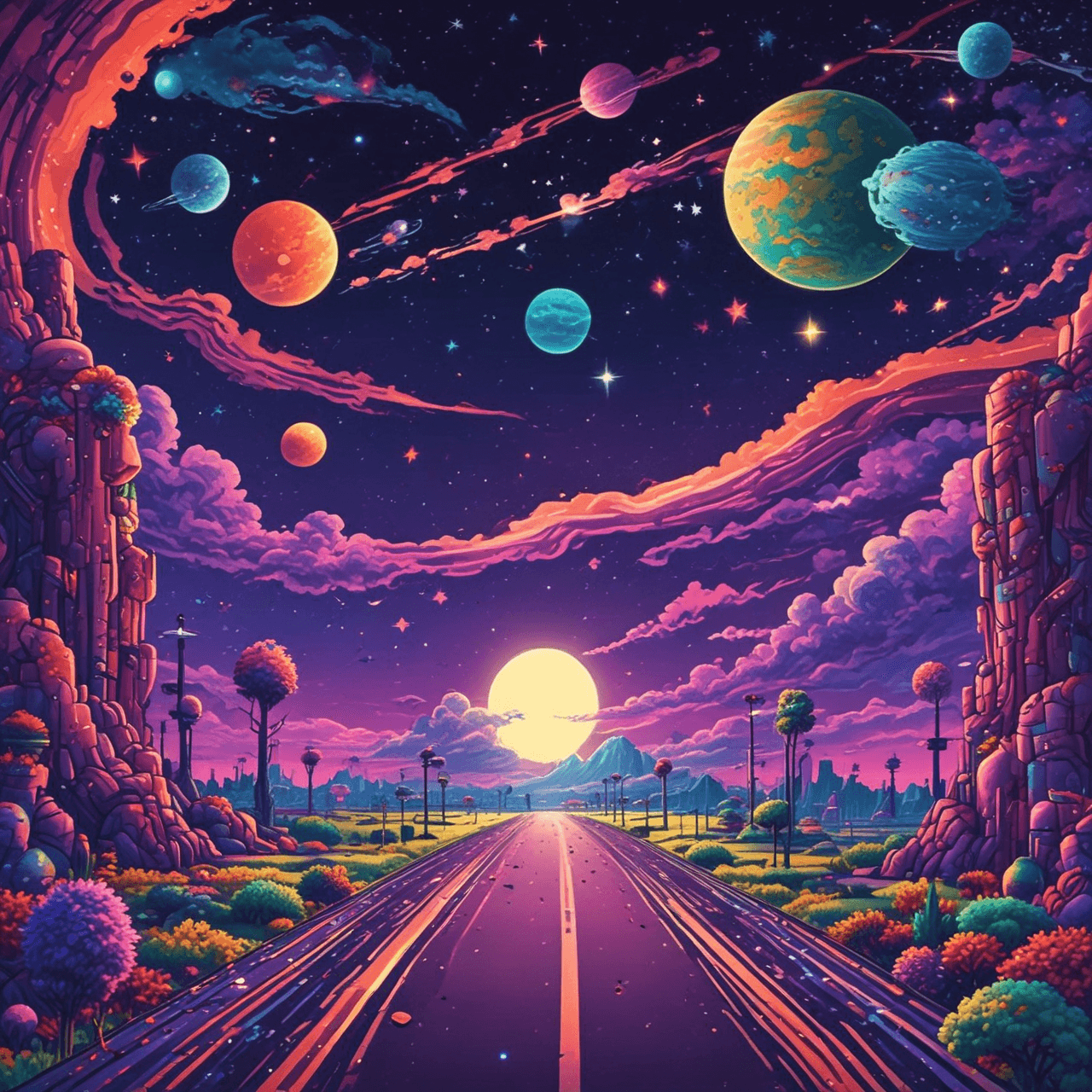 Corrida Planetária game banner