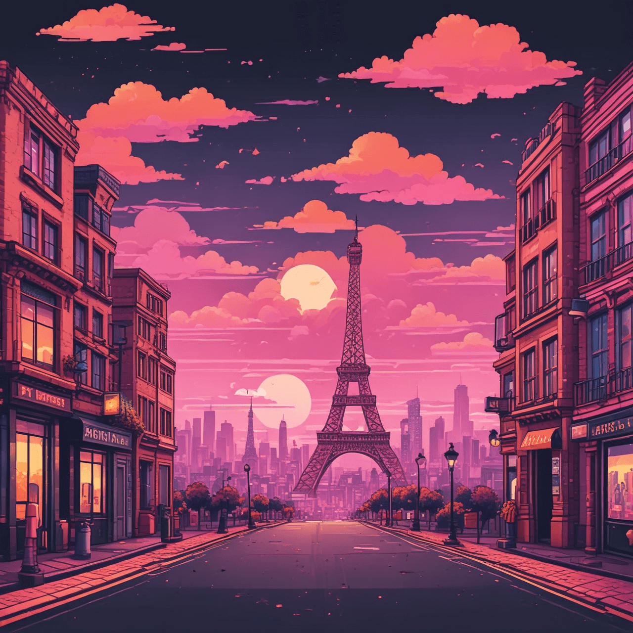 Passé Composé Runner game banner