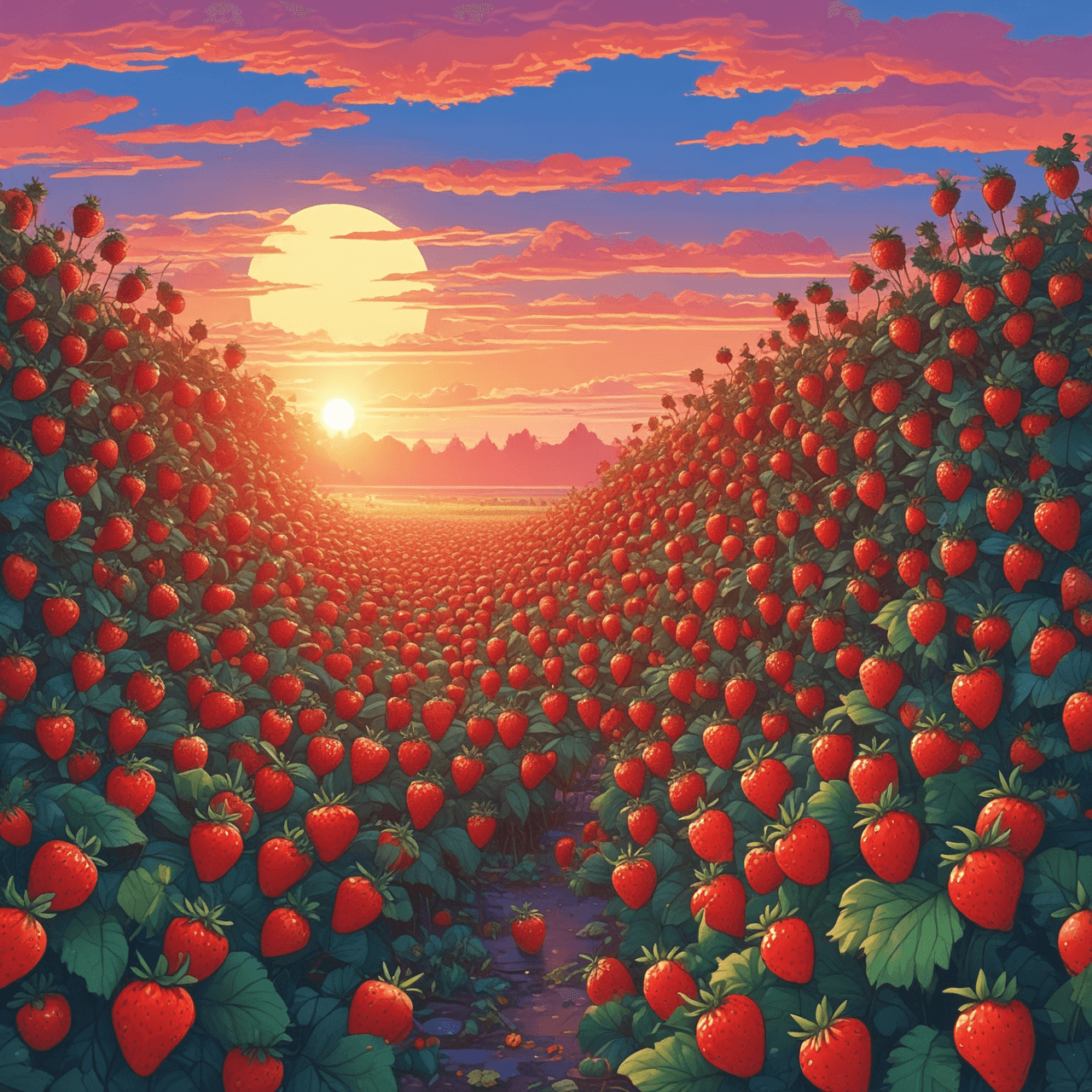 Strawberry Sprint Quiz game banner