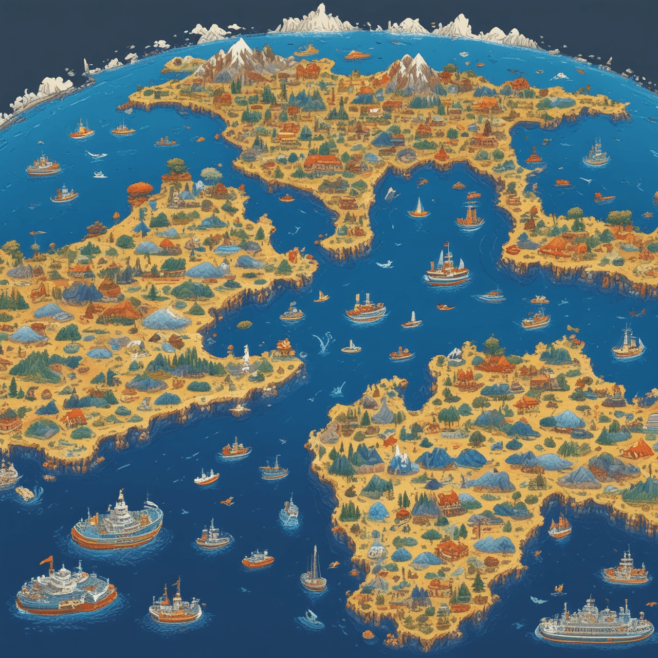 Geo-Run: Map & Pop Quiz game banner