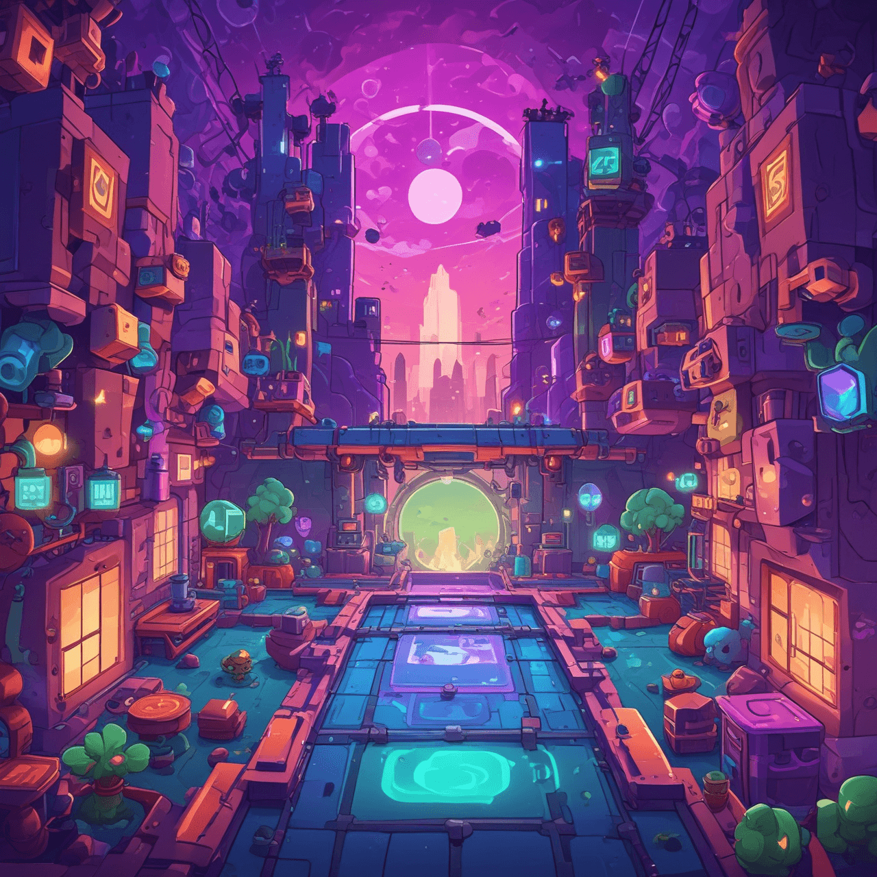 Algebra Jetpack Brawl game banner