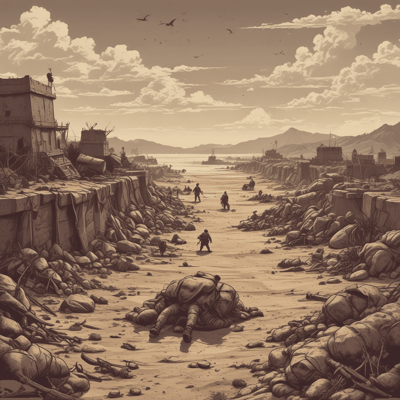 Anzac Run game banner