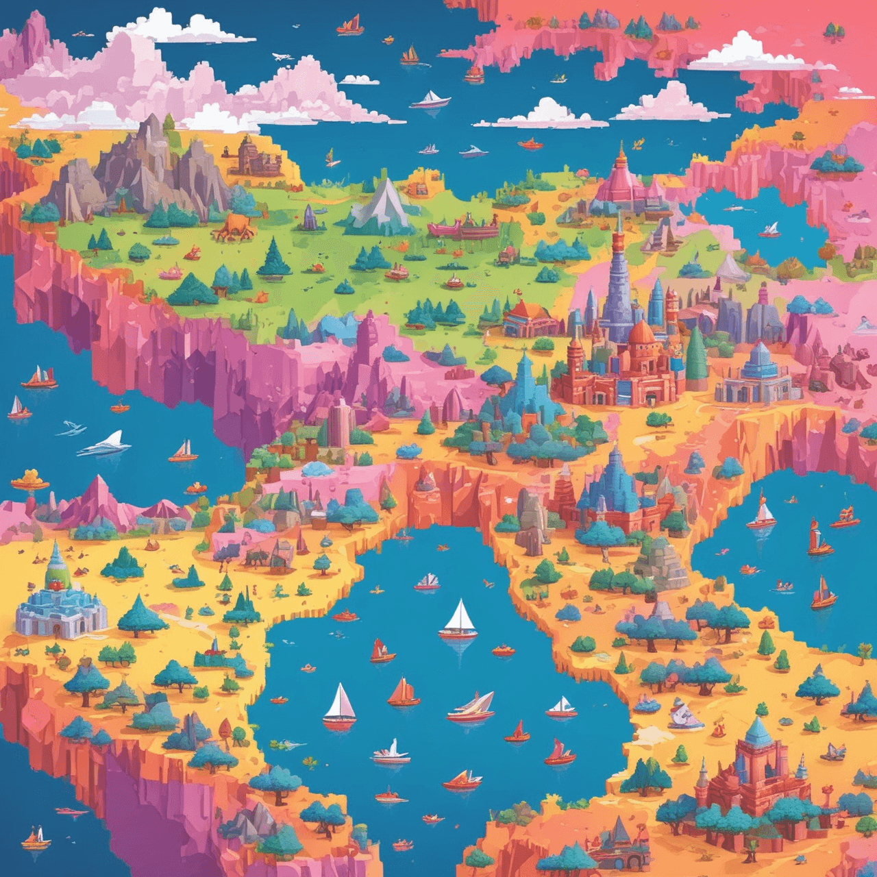 Jetpack Geography Adventure game banner