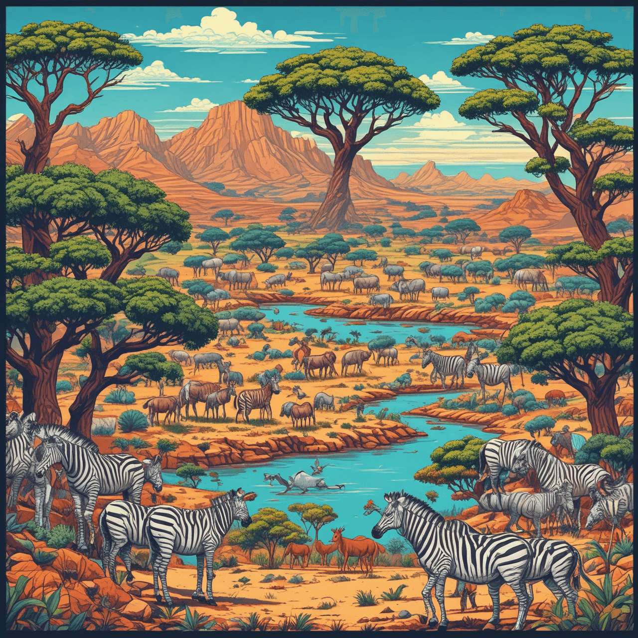 Biology Run: Grade 8 SA game banner