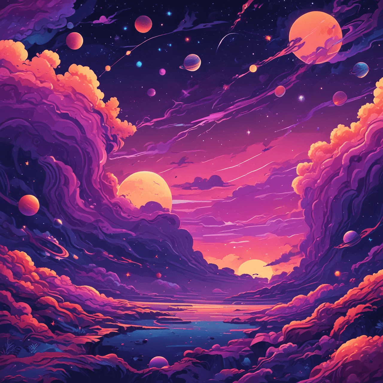 Solar System Jetpack Quest game banner