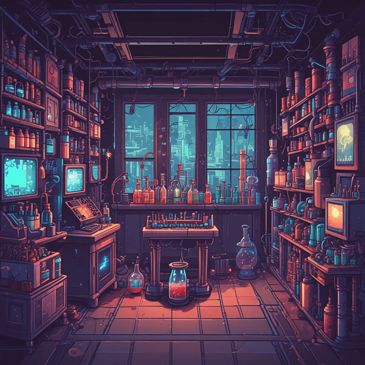 Chemical Compound Run game banner