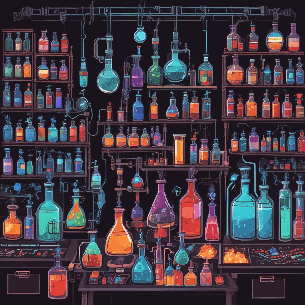 Chemistry Run Quiz game banner