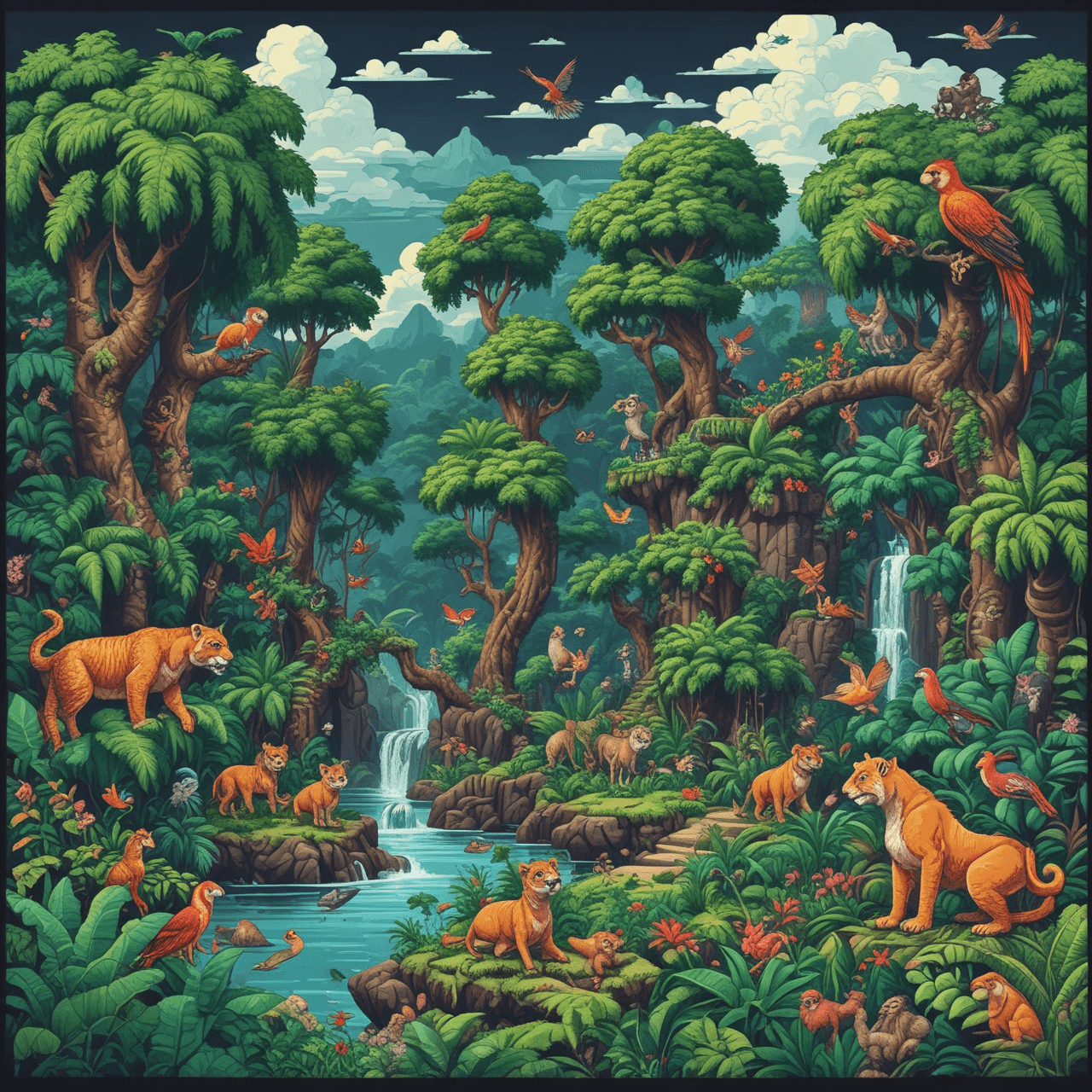 Animal Kingdom Race game banner