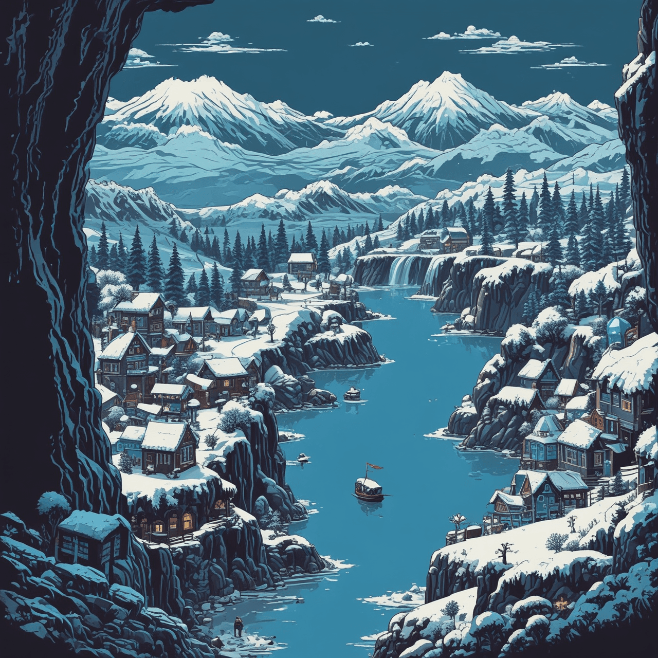 Mammut-Brücken-Quiz game banner