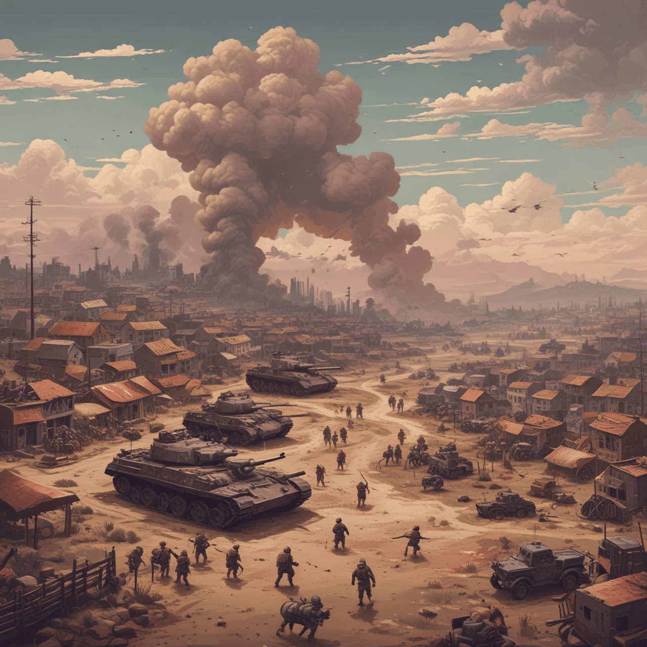 War Jump game banner