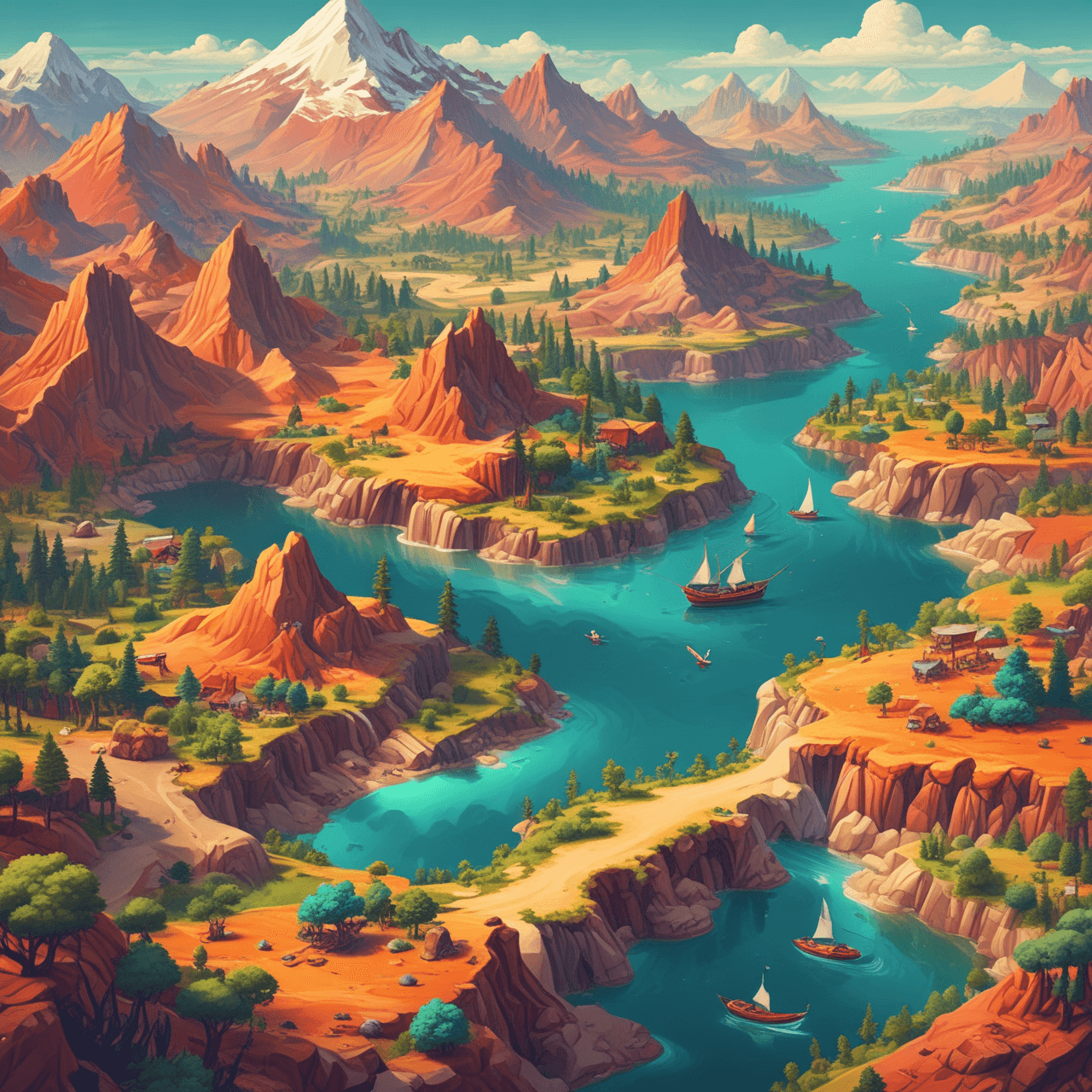 Geography Quiz Adventure game banner