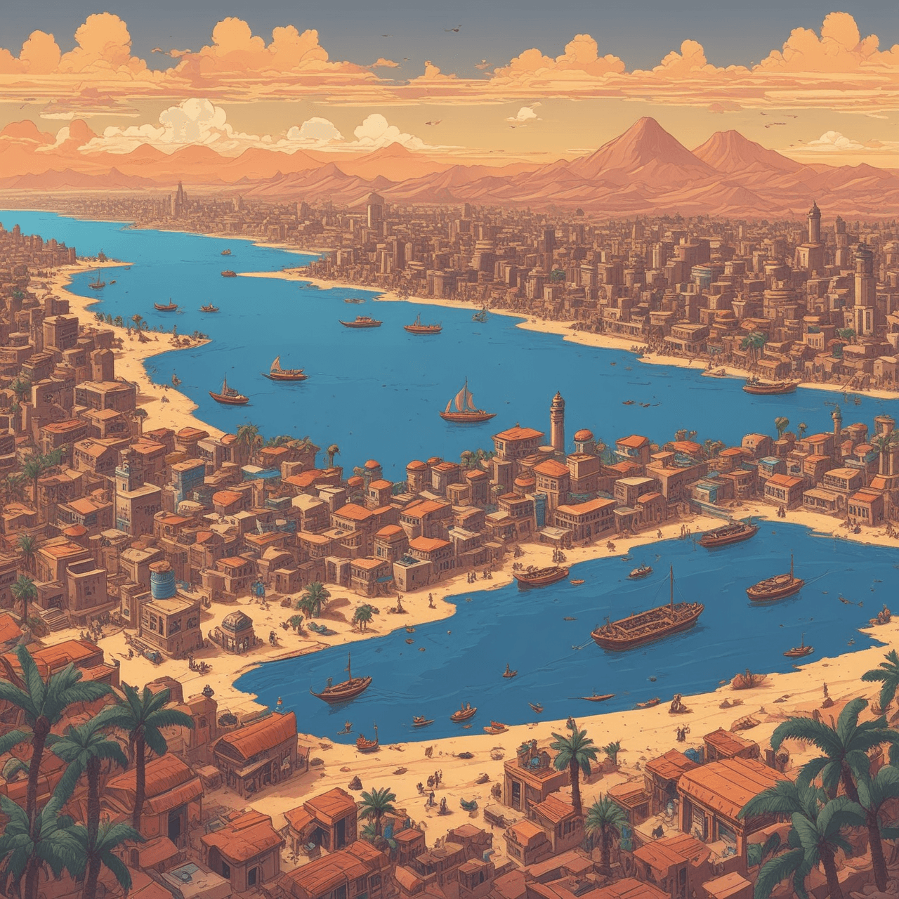 Mesopotamia: River Run Quiz game banner
