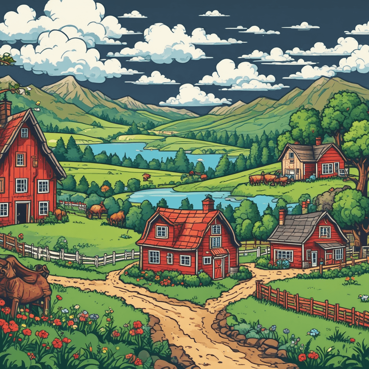 Animal Farm Quiz Adventure game banner