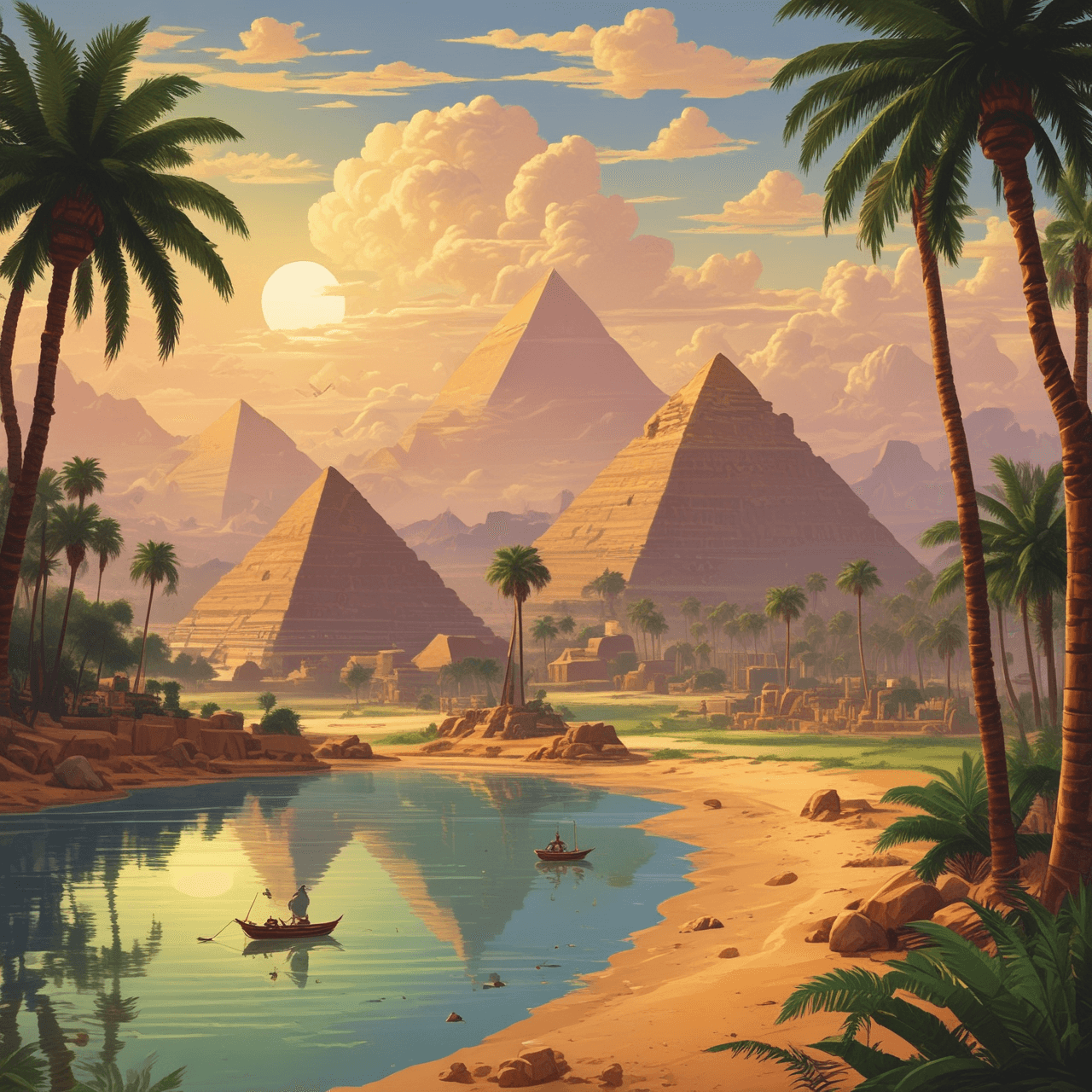 Pharaoh's Nile Run game banner