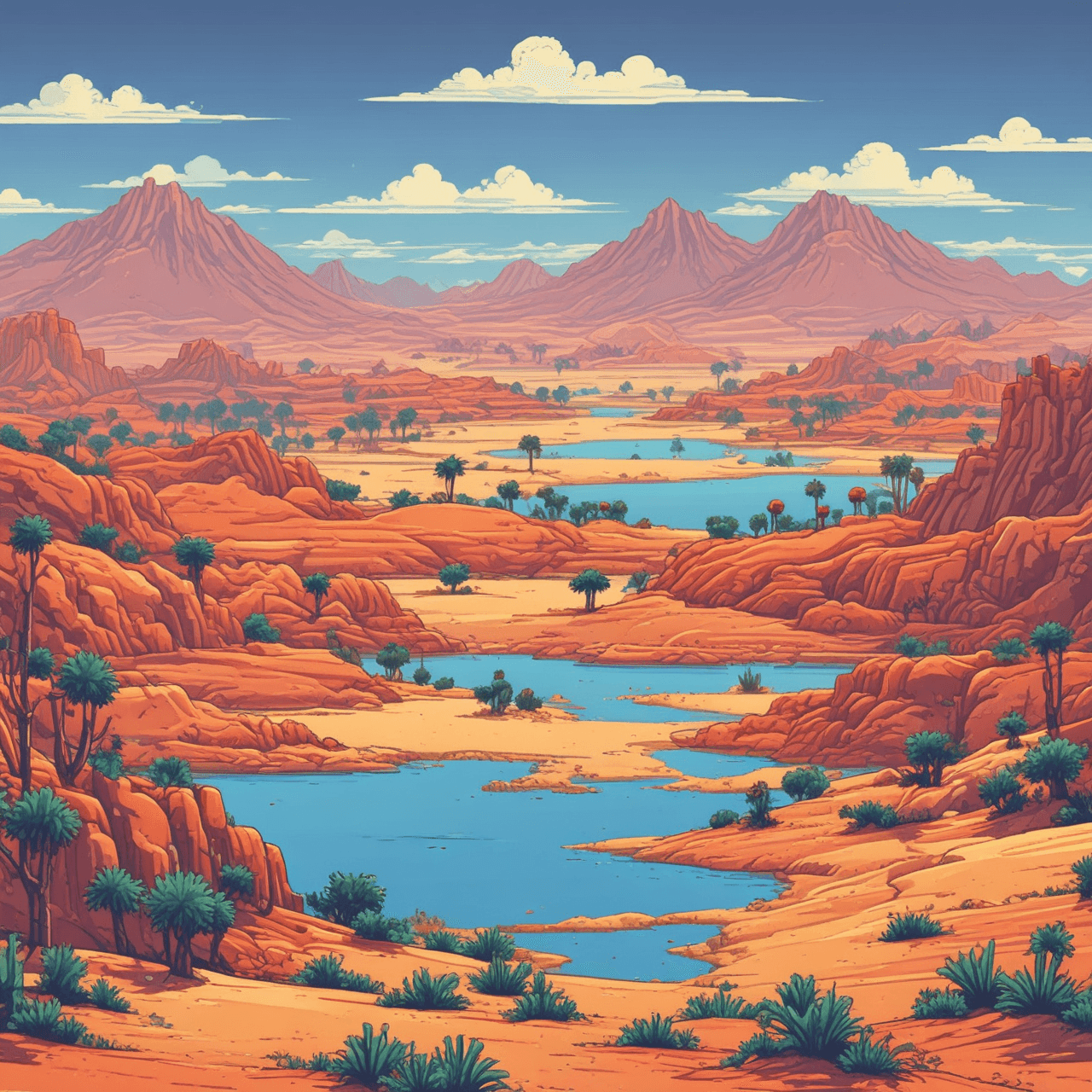 Gospel Runner: Luke 4 game banner