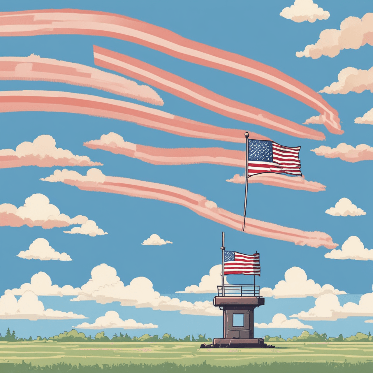 Flag Facts Jump game banner