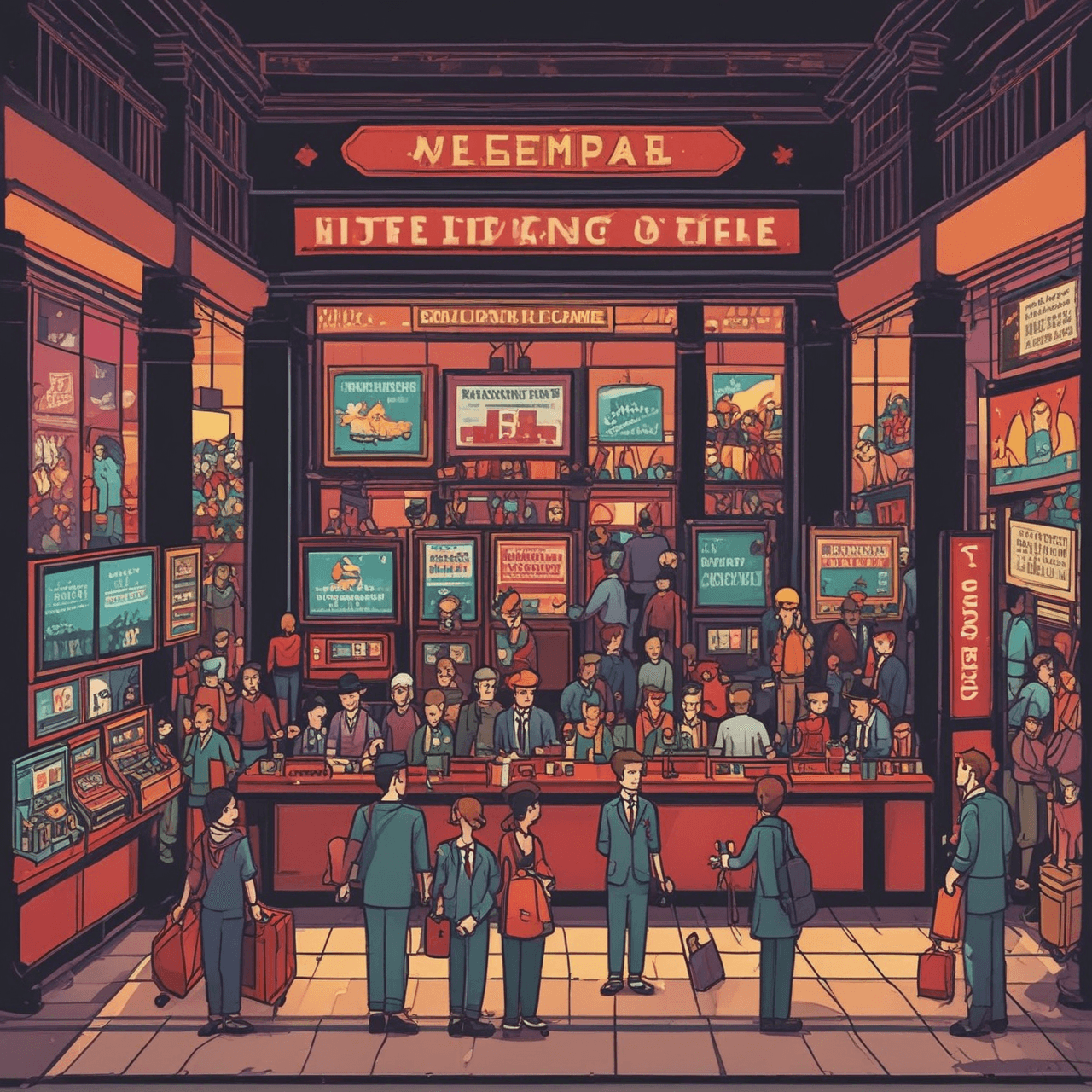 Hospitality Hustle game banner